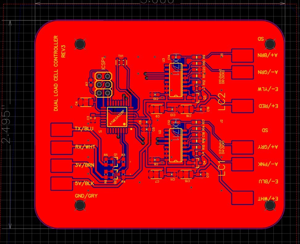 AutoRejection load cell PCB